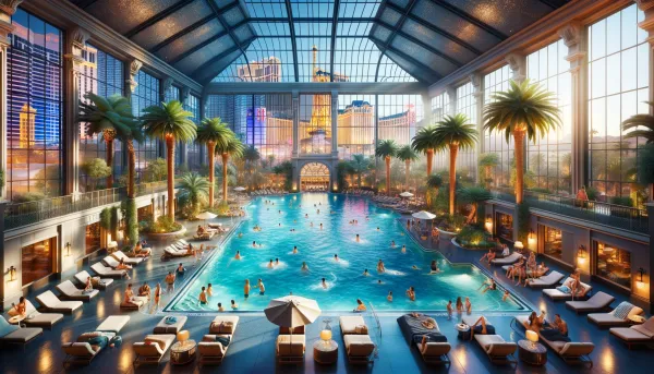 Las Vegas Hotels with Indoor Pools: Enjoy Year-Round Swimming in Sin City