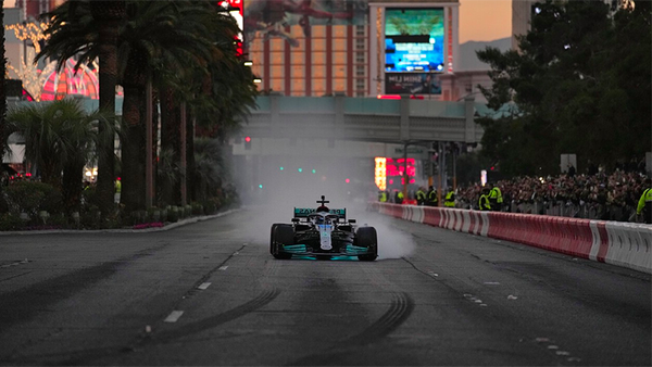Formula 1 Event Drives Surge in Las Vegas Hotel Room Rates